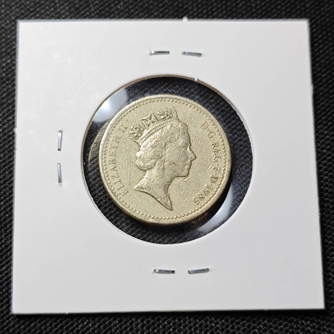 KK钱币收藏小铺  第409期 2月预留时间 周末发货  英国1镑