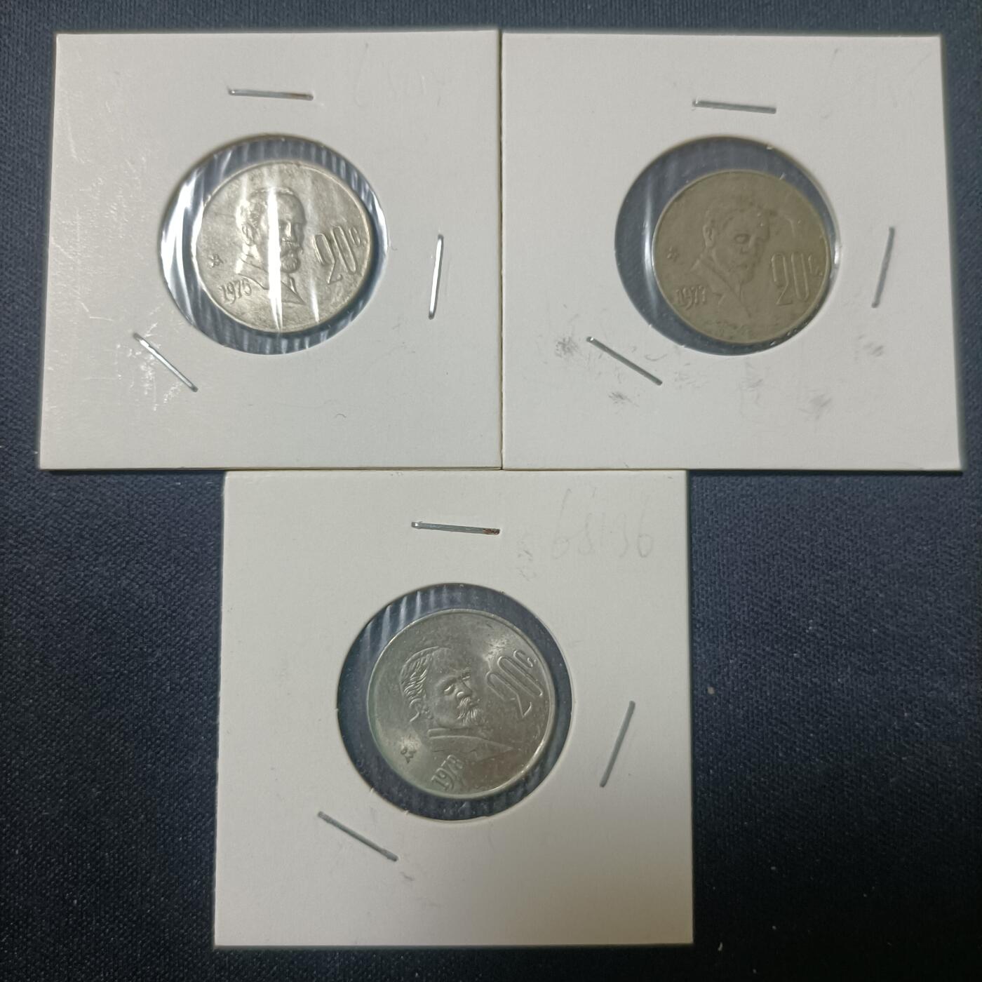 【游宝拍卖】丙午马年第15期 墨西哥 3枚