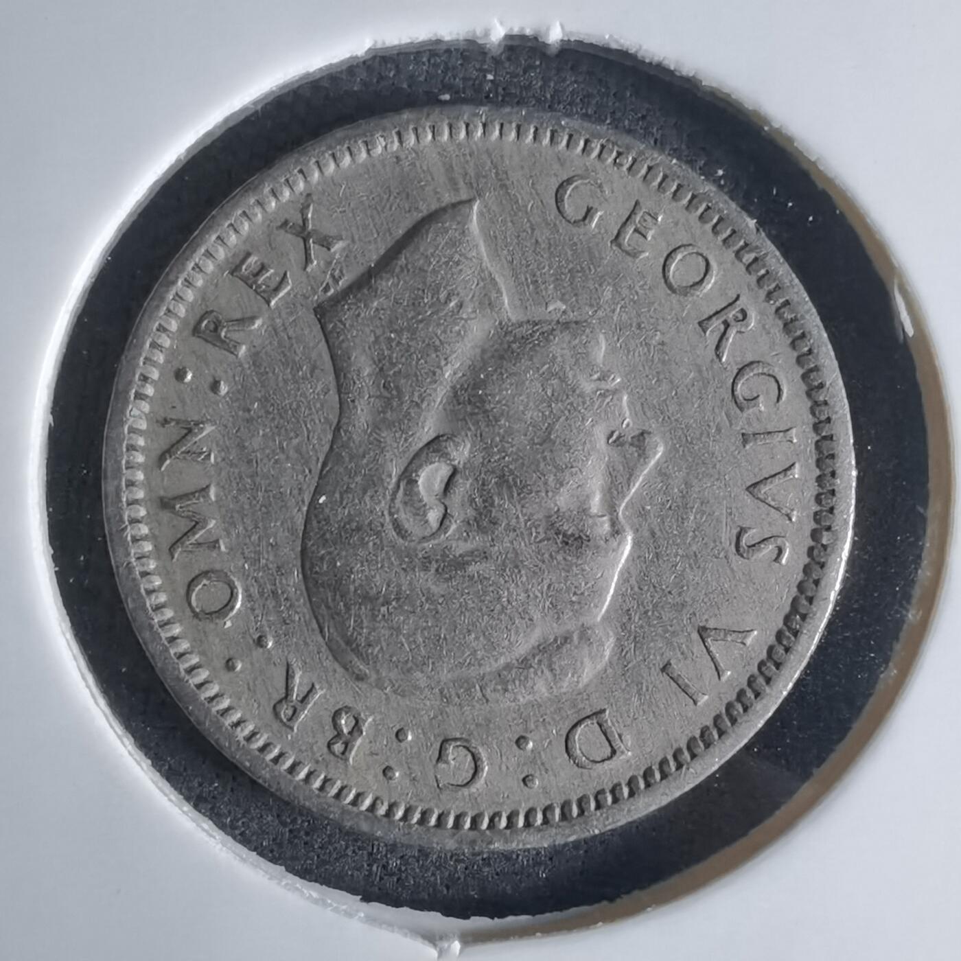 沼泽如烟--第1032场 英国1949年6便士