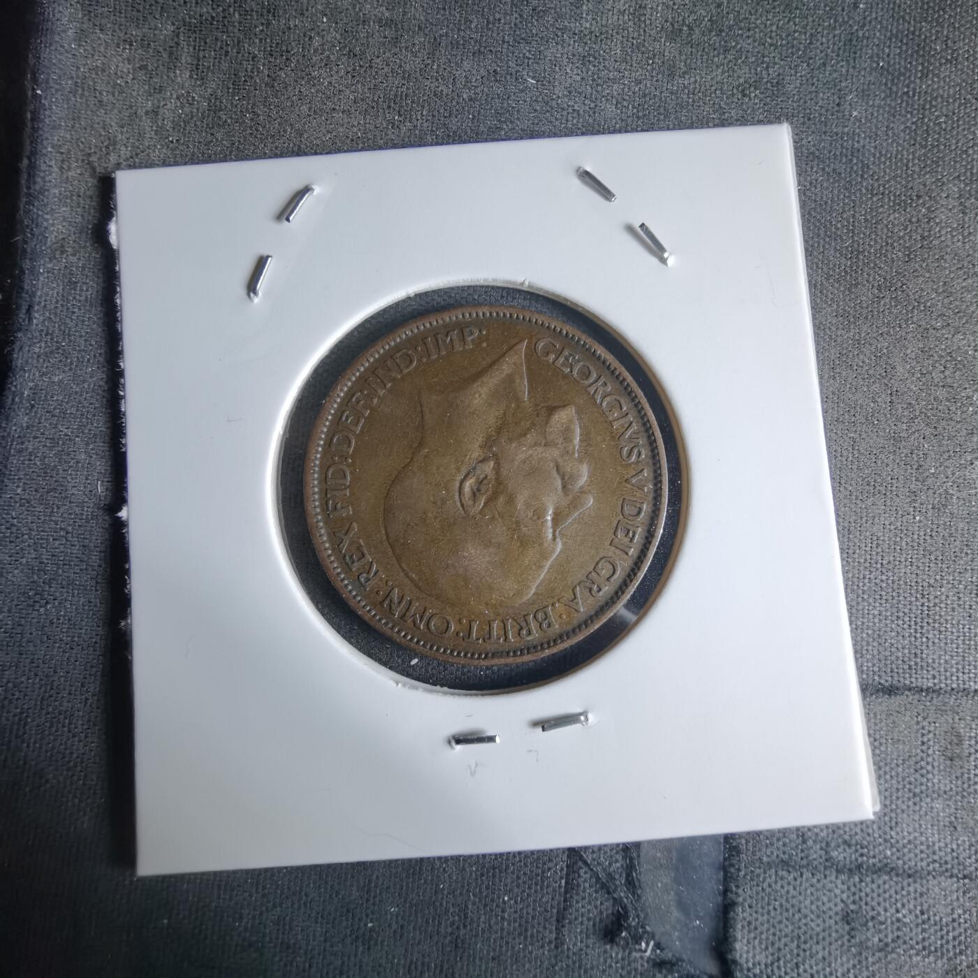 沼泽如烟--第1032场 英国1925年半便士