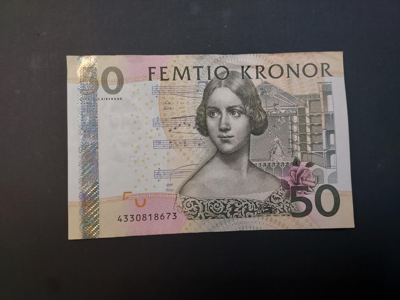 博彦收藏    4月1日 8点 钱币专场 瑞典 50克朗 85品