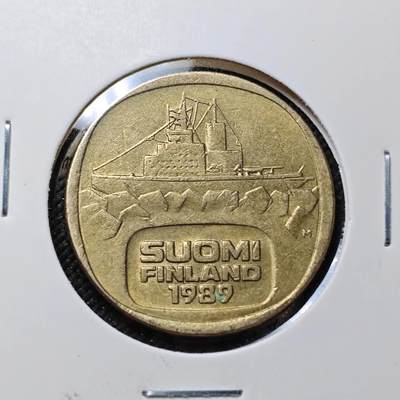 KK钱币收藏小铺  第409期 2月预留时间 周末发货 -  芬兰5马克破冰船