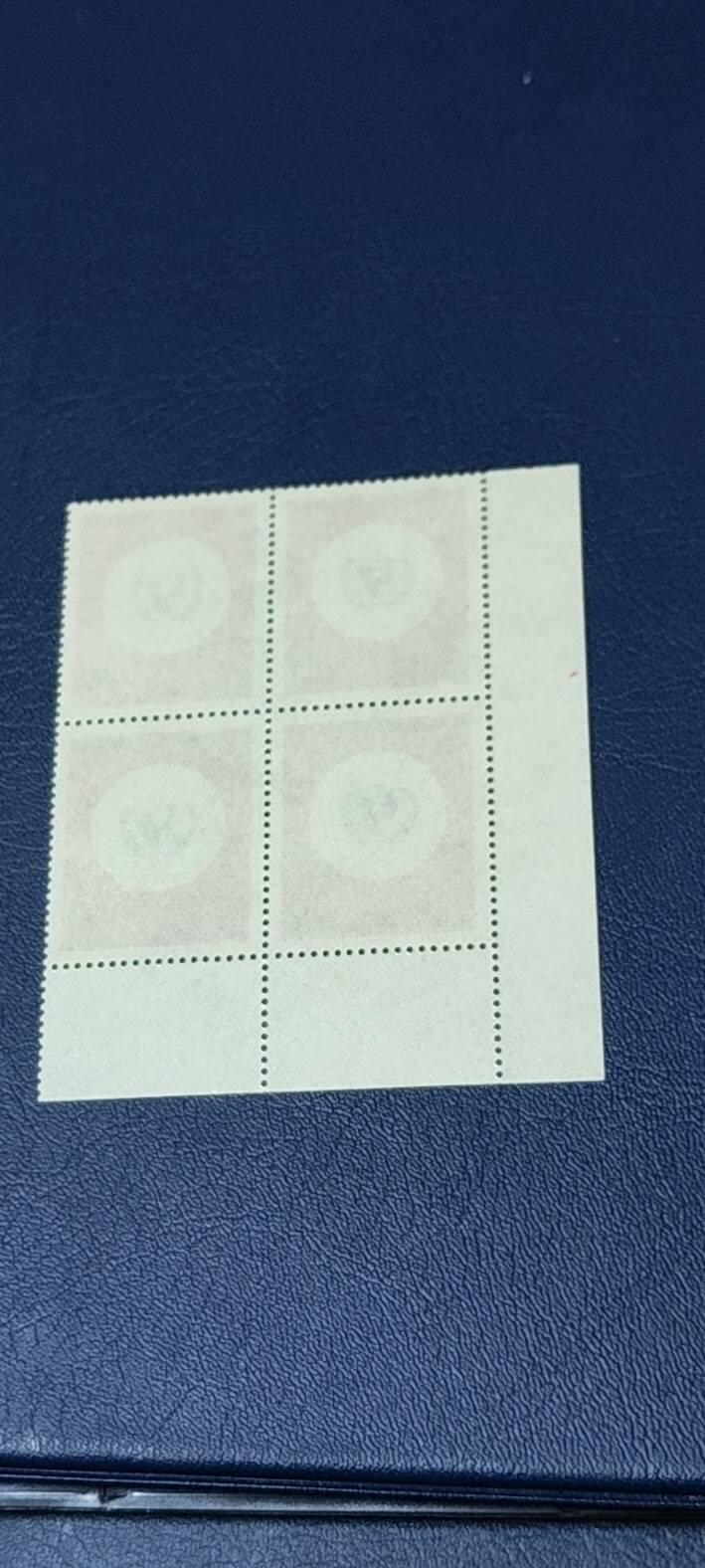 德国邮票专场，都是四方联 德国邮票四方联，1966年发行， 联合国儿童基金会  诺贝尔和平奖。品相如图