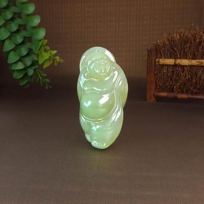 碧月说宝 君子怀瑾·当代和田玉清风专场(六) - 和田玉晴水佛公