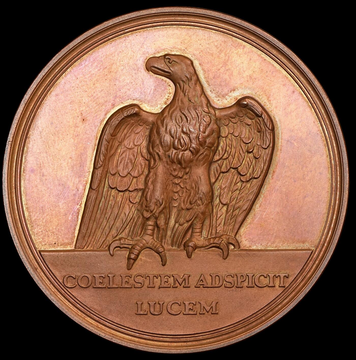 修遠堂世界钱币第109期  哥本哈根大学克里斯蒂安十世纪念铜章（1937 年），55.13mm，65.89g