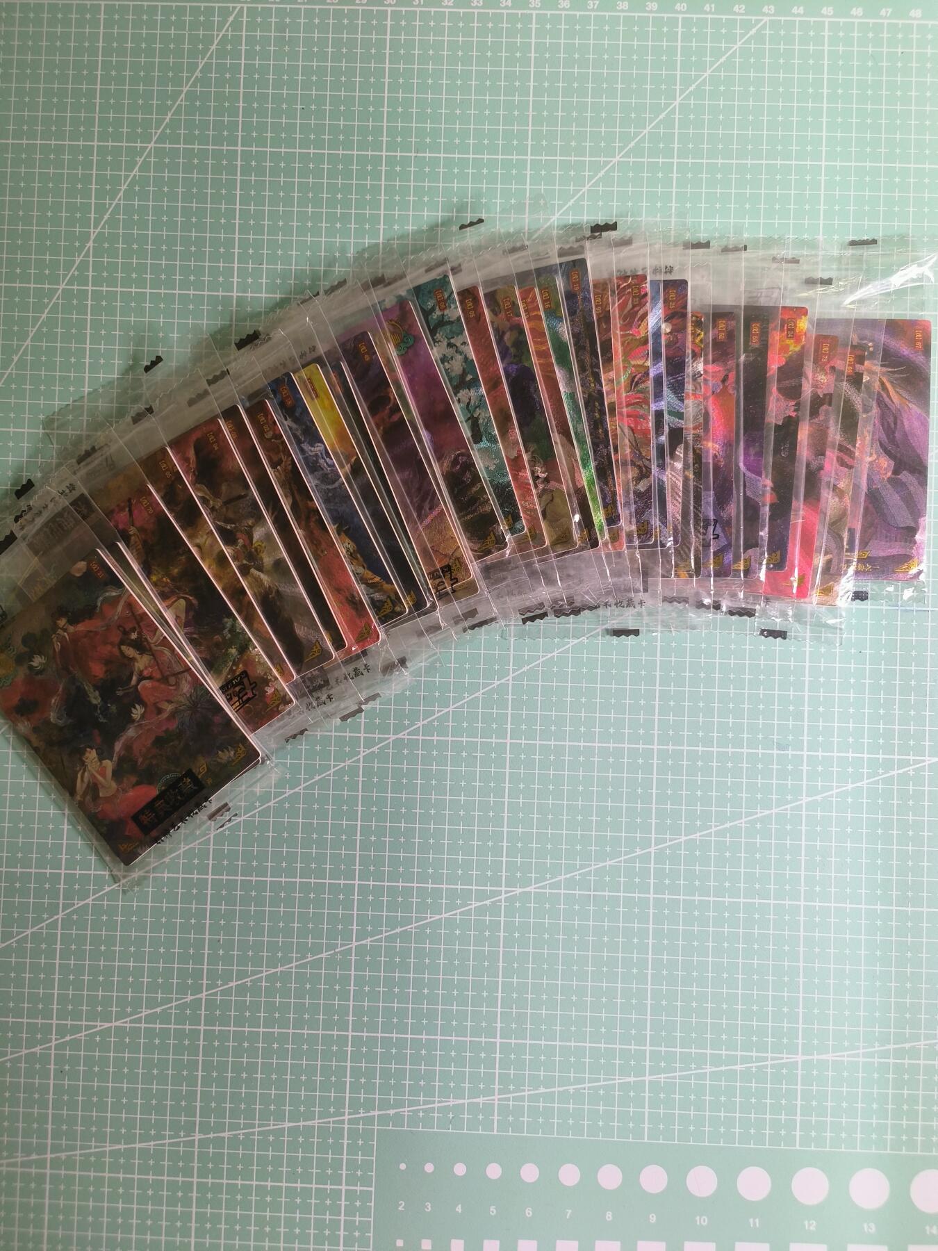 C先生 第25期 零抽层免费代拍  持续收拍品中  需要送拍的老板可以加微私聊 【全粗】卡动×午夜猴子《封神榜》散卡30张(未拆封，有两张重复)