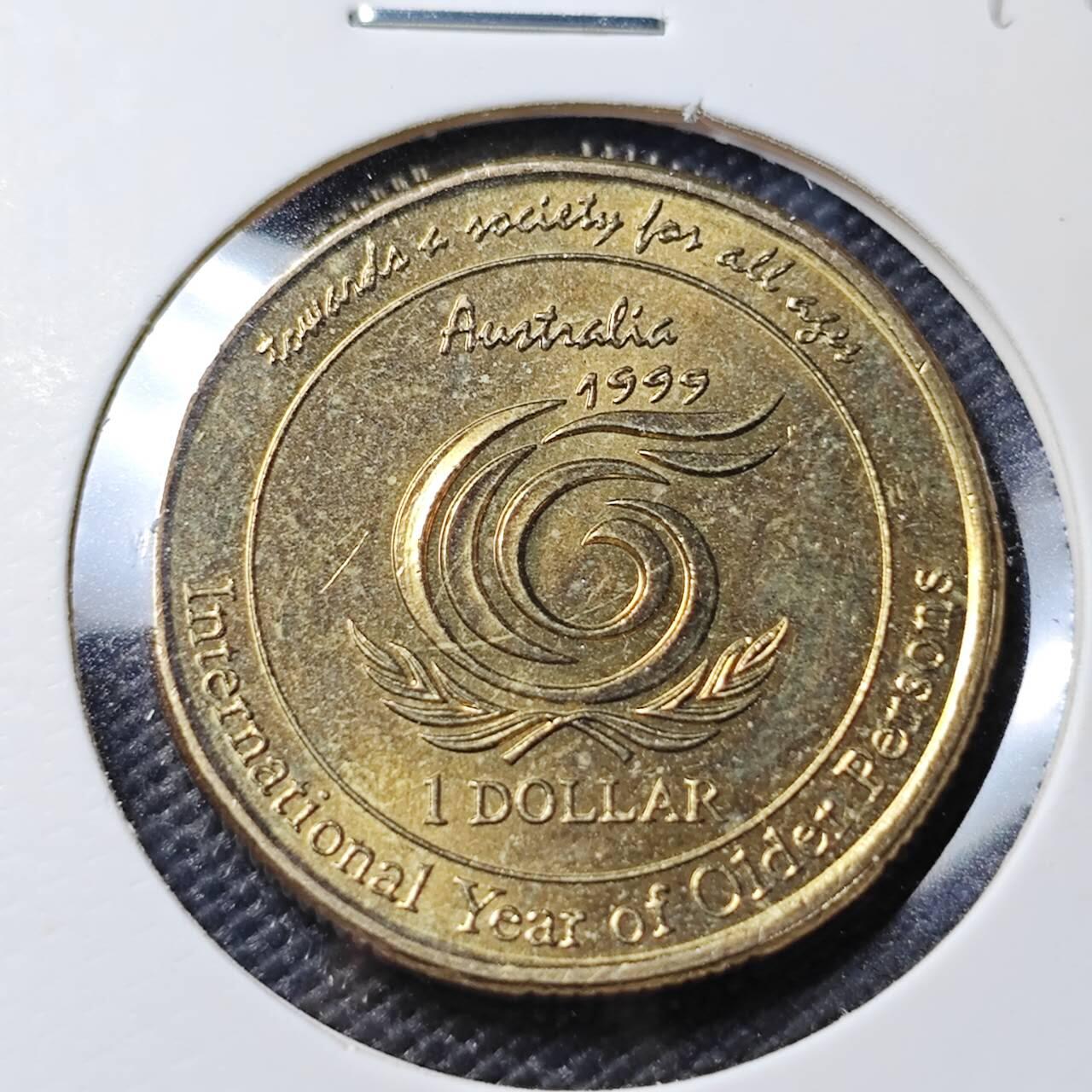KK钱币收藏小铺  第407期 2月预留时间 周末发货  澳大利亚1元纪念币