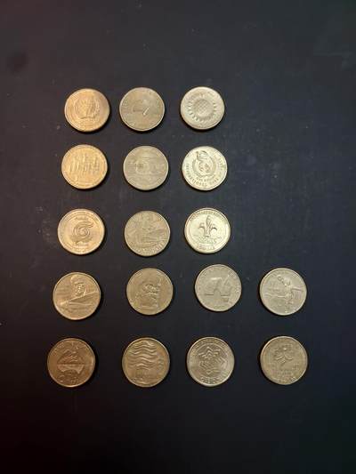 博彦收藏    4月1日 8点 钱币专场 - 澳洲 纪念币17枚