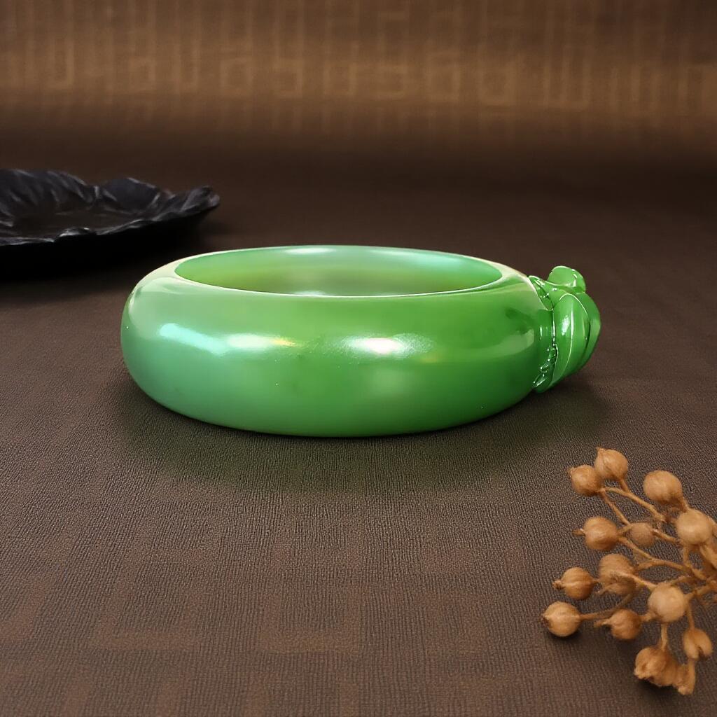 碧月说宝 君子怀瑾·当代和田玉清风专场(六) 碧玉呱呱来财香插