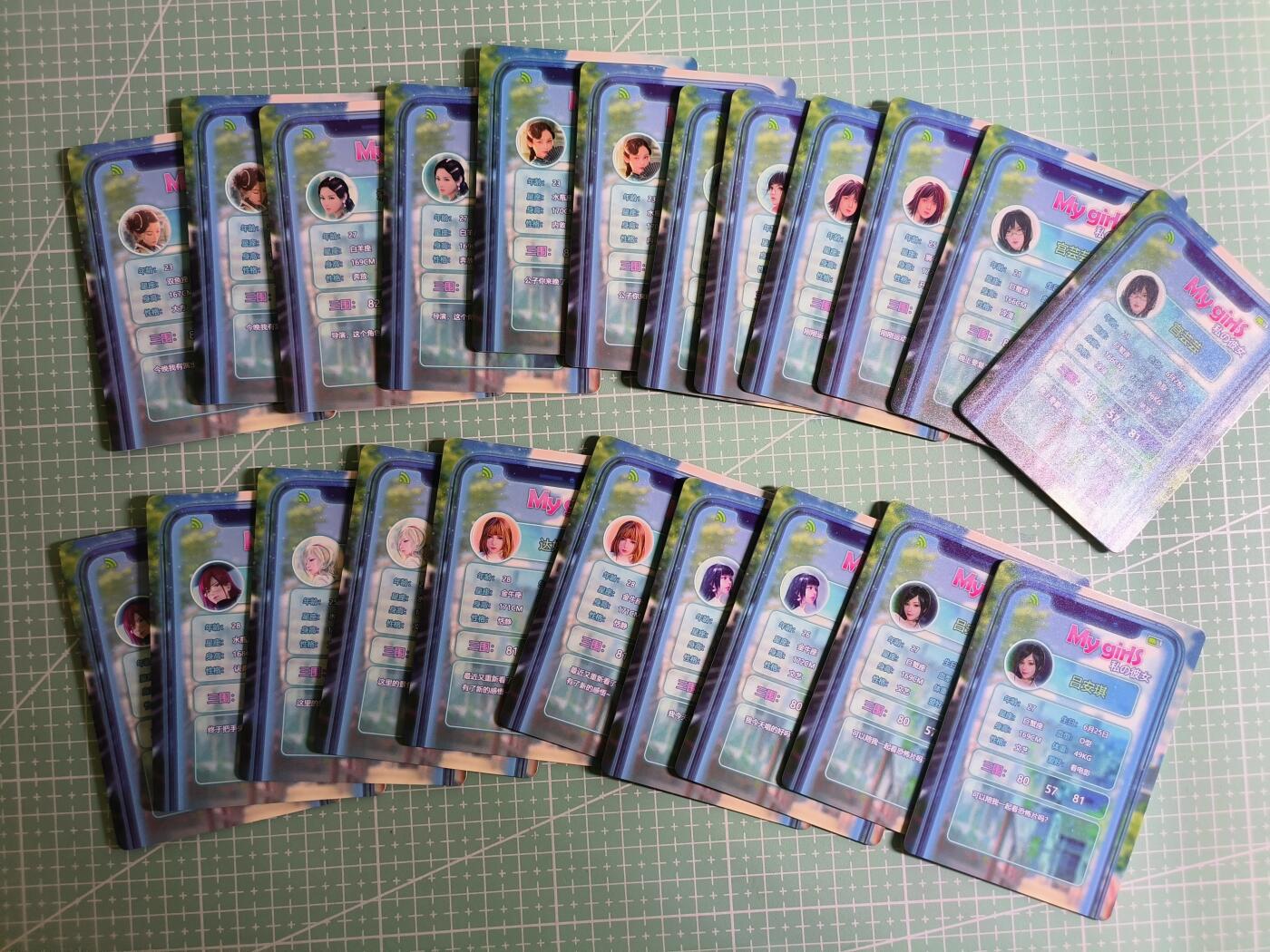 C先生 第25期 零抽层免费代拍  持续收拍品中  需要送拍的老板可以加微私聊 【彩闪】燎原早期《绯闻女孩》第一弹 11个人物  远近景 共22张