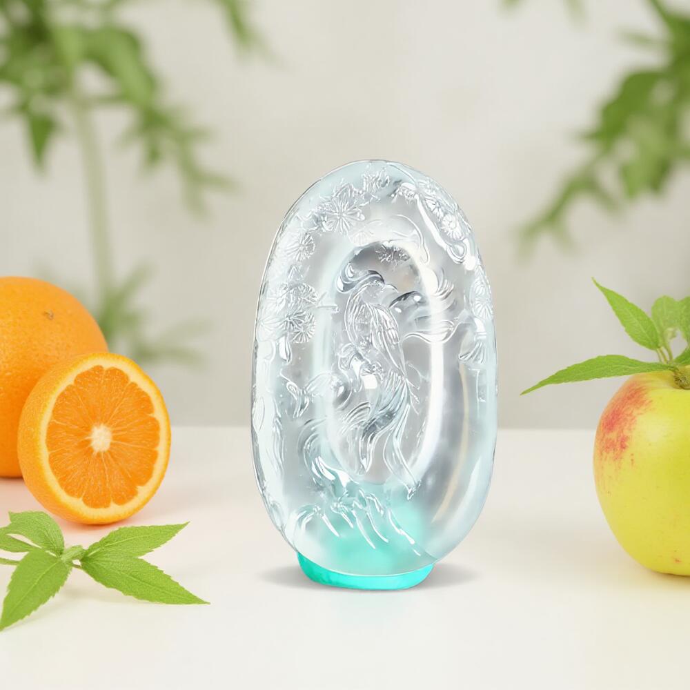 碧月说宝 君子怀瑾·当代和田玉清风专场(五) 玻璃种有凤来仪吊坠