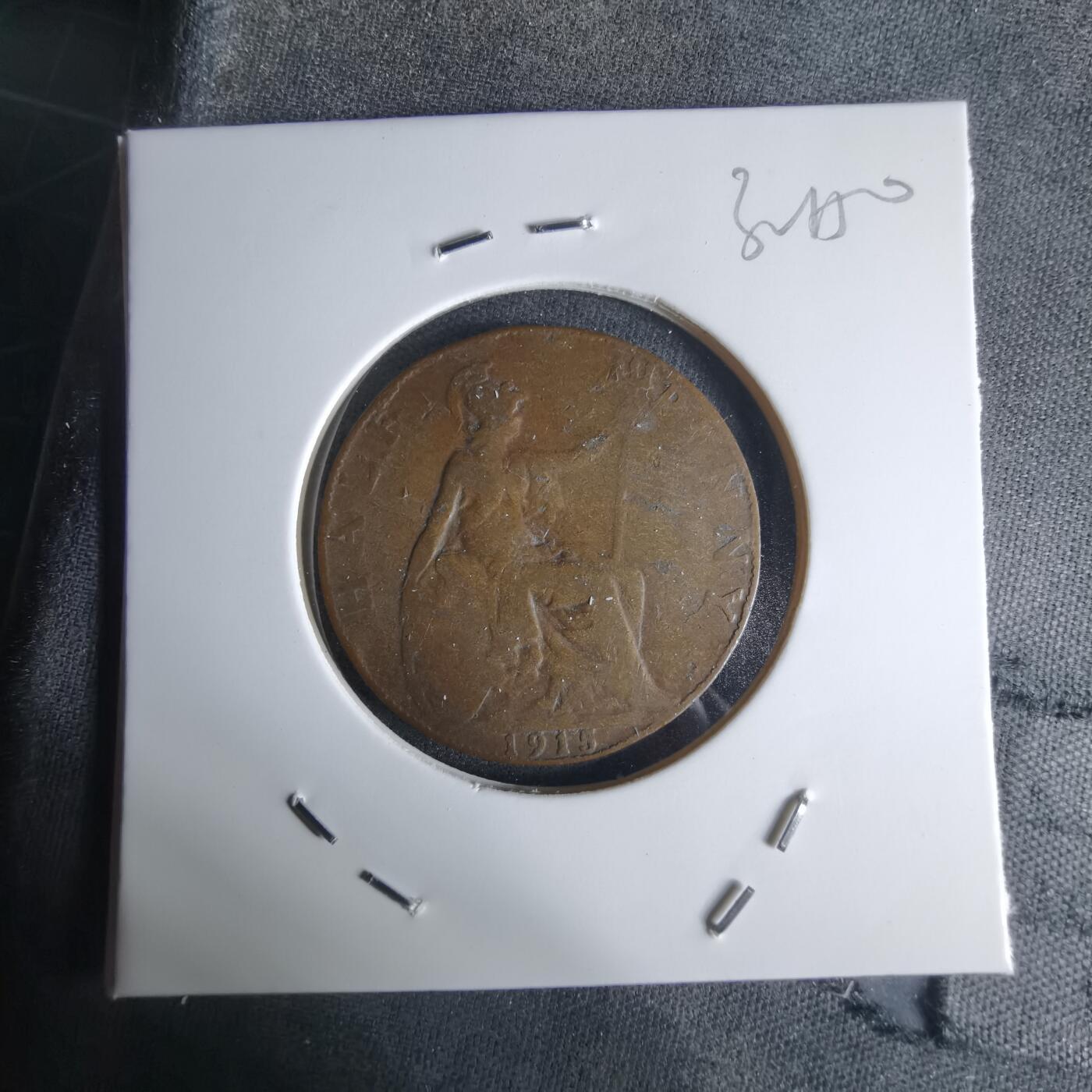 沼泽如烟--第1032场 英国1915年半便士