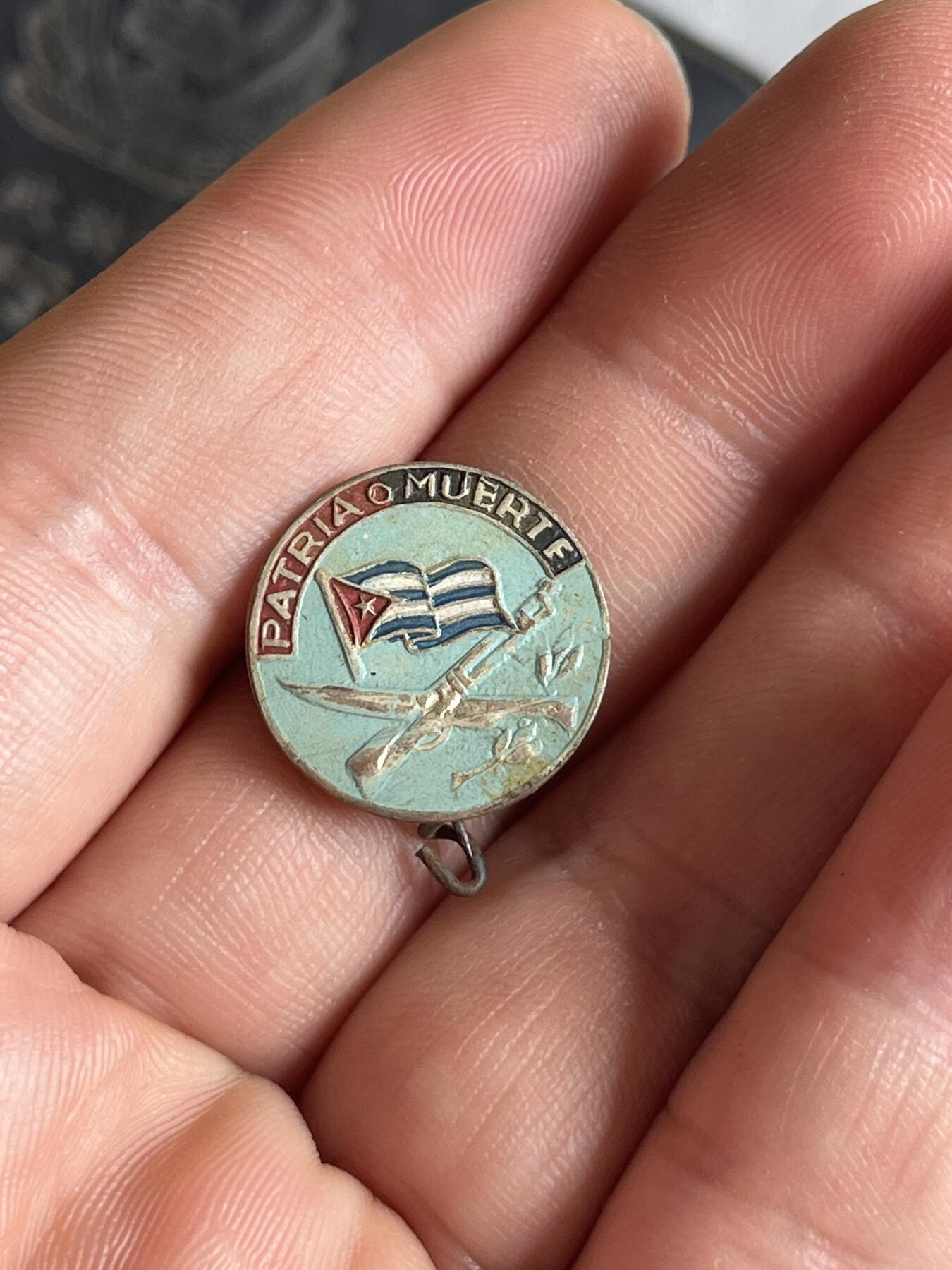 社会主义国家徽章小拍 五六十年代古巴老徽章