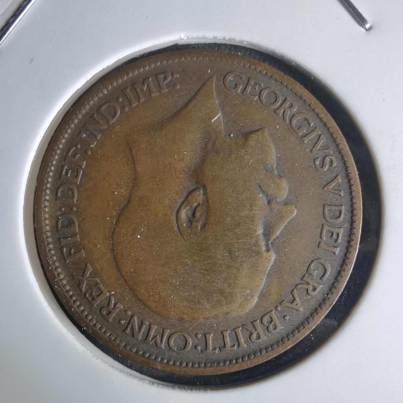 沼泽如烟--第1032场 英国1917年半便士