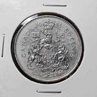 KK钱币收藏小铺  第407期 2月预留时间 周末发货 -  1981加拿大50分