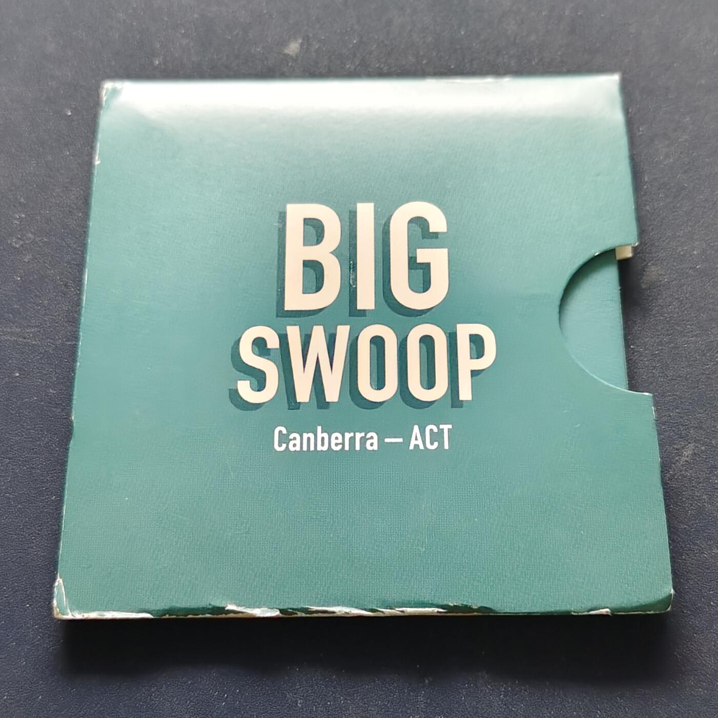 【全场包邮】纯粹捡漏拍515场 澳大利亚2023年1元超大地标系列堪培拉大俯冲喜鹊官方卡装纪念币