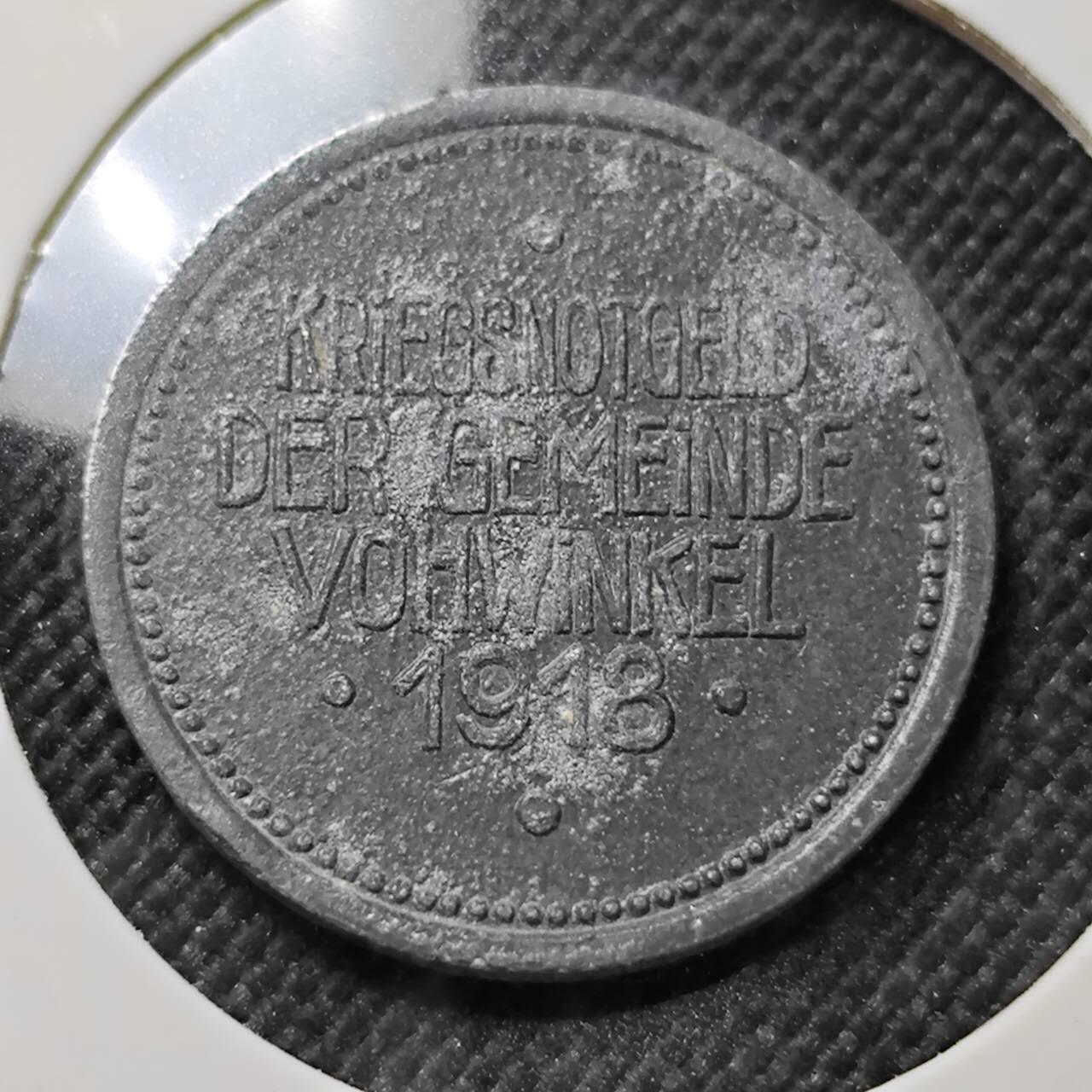 KK钱币收藏小铺  第409期 2月预留时间 周末发货  德紧10芬尼代币