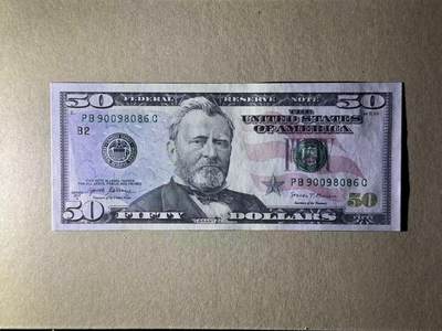 【礼羽收藏】🌏世界钱币拍卖第130期 - 美元50 全新unc 无47 圆圆号