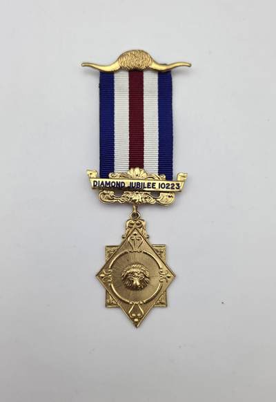 共济会拍卖专场 - 共济会-1923年钻石禧年勋章