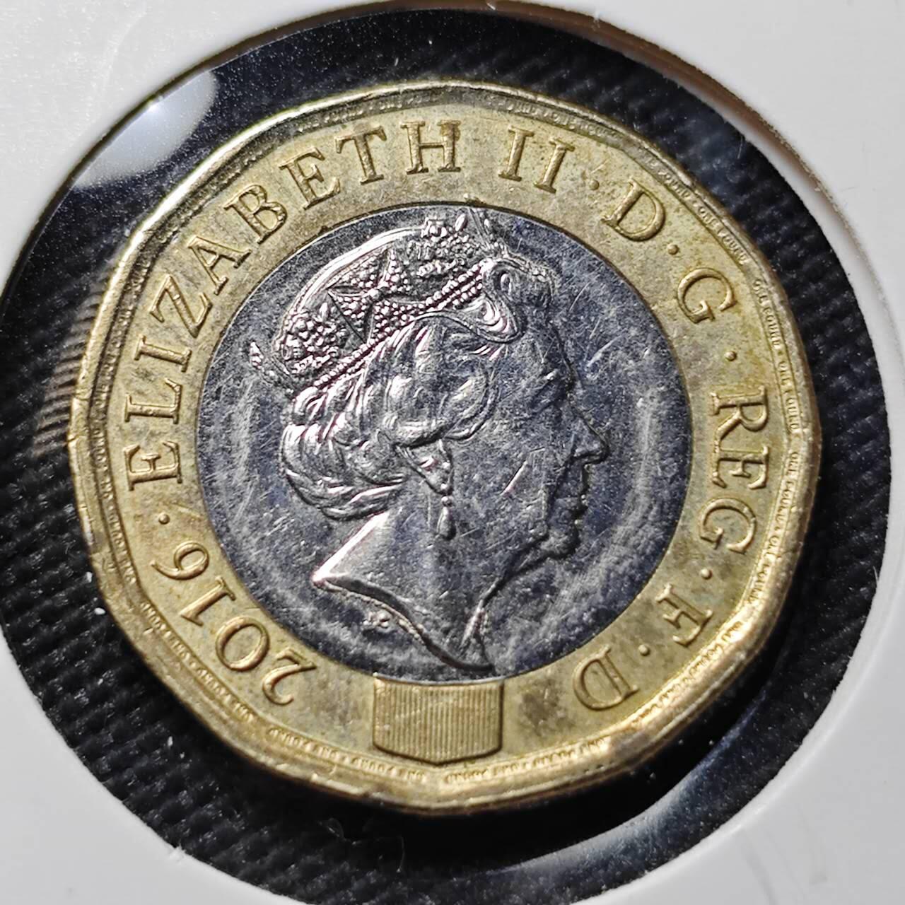 KK钱币收藏小铺  第407期 2月预留时间 周末发货  英国1镑