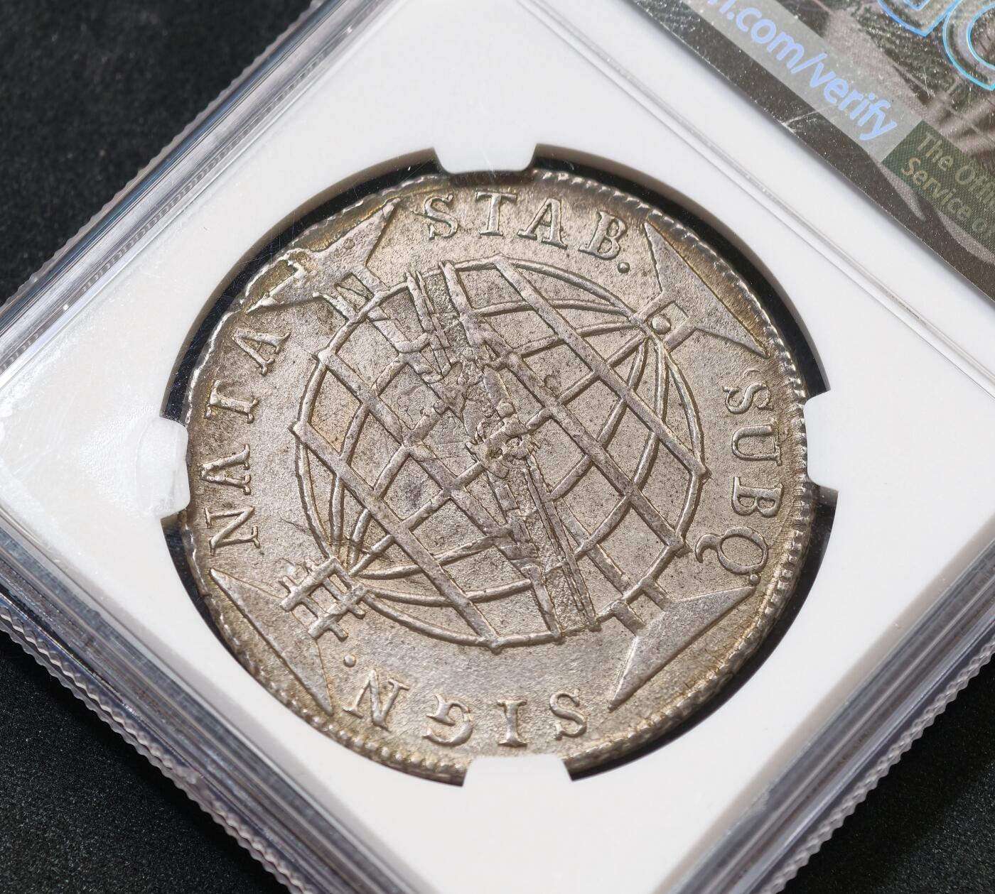 “方寸甄品”甄品场，甄臻铺-世界币章拍卖（第57期，直播拍卖），送拍享返佣金等优惠多多 NGC-AU53 1814R 巴西960R 大银币，还有浅浅转光