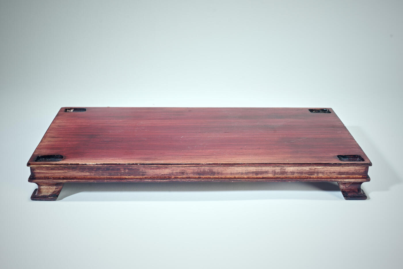 上海都达杂项专场八十【全场包邮】 清代木底座，全品，尺寸如图，无明显瑕疵，适合文房摆件或收藏。1-1