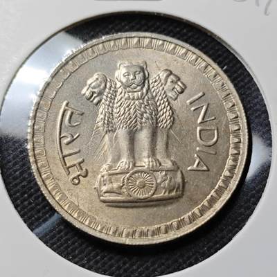 KK钱币收藏小铺  第408期 2月预留时间 周末发货 -  1978印度1卢比 好品 大卢比