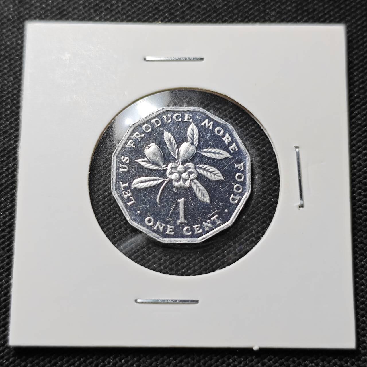 KK钱币收藏小铺  第408期 2月预留时间 周末发货   1980牙买加1分精制币