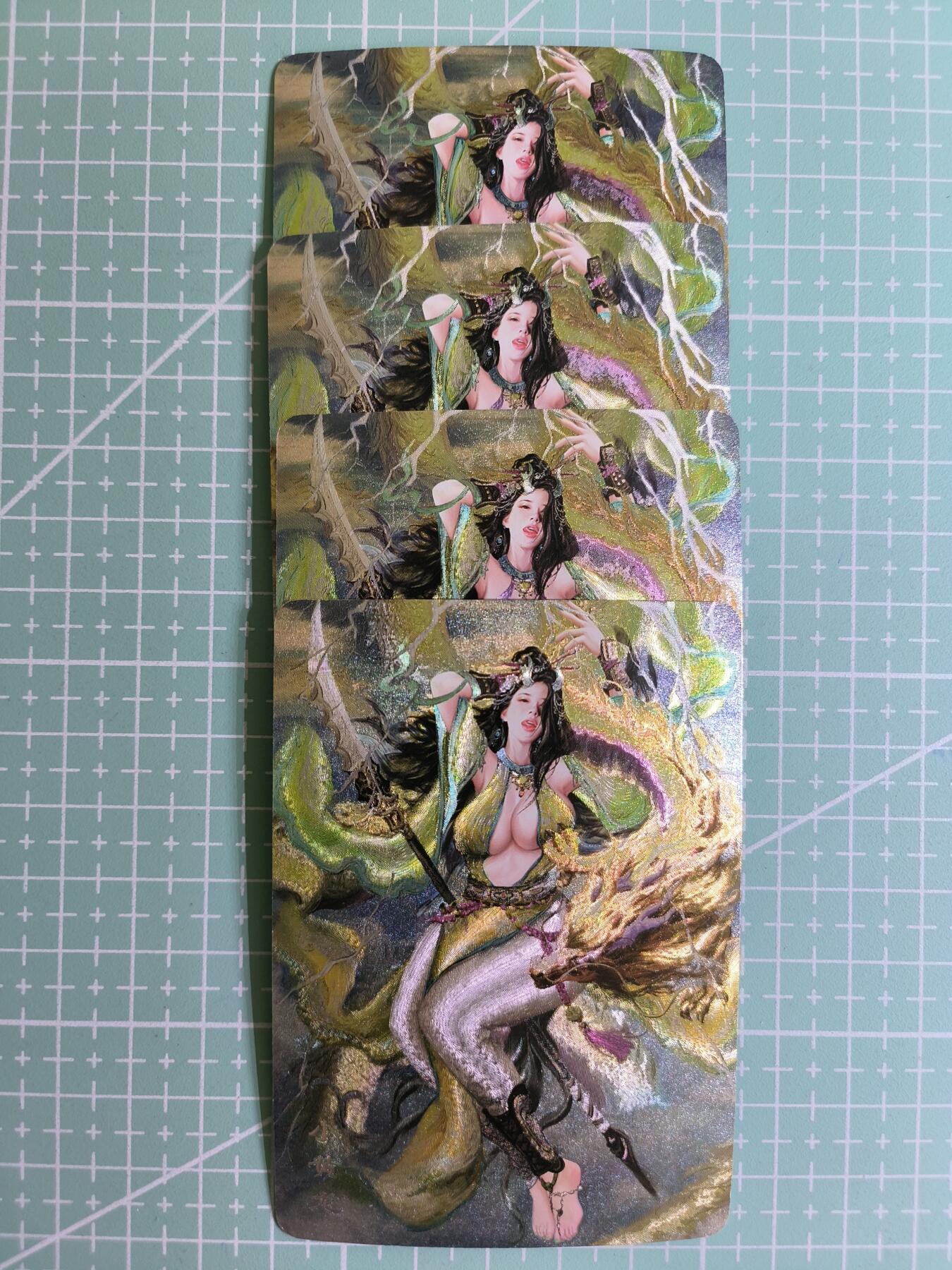 C先生 第25期 零抽层免费代拍  持续收拍品中  需要送拍的老板可以加微私聊 【粗闪】卡将文创《西游群芳》小黄龙 四渐变(第四张特藏)