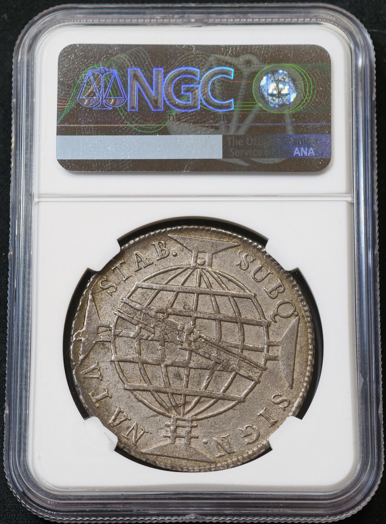 “方寸甄品”甄品场，甄臻铺-世界币章拍卖（第57期，直播拍卖），送拍享返佣金等优惠多多 NGC-AU53 1814R 巴西960R 大银币，还有浅浅转光