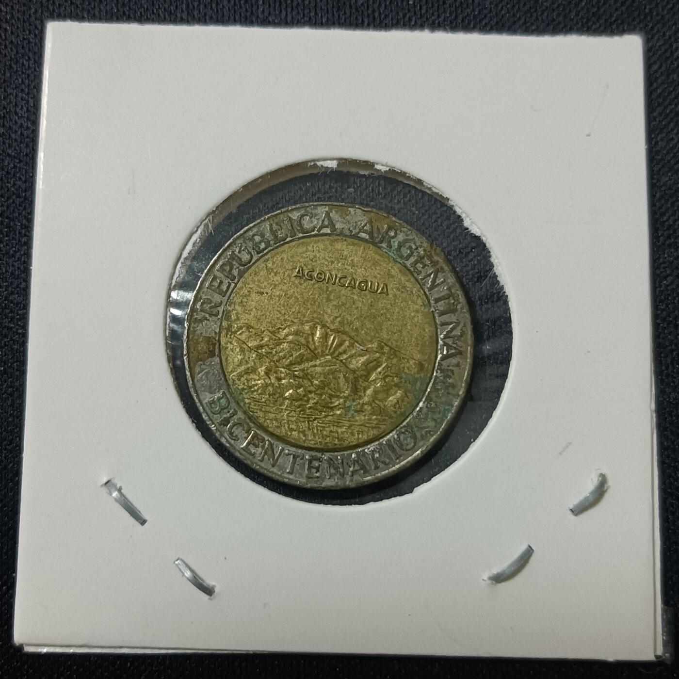 【游宝拍卖】丙午马年第15期 阿根廷1比索 2010年