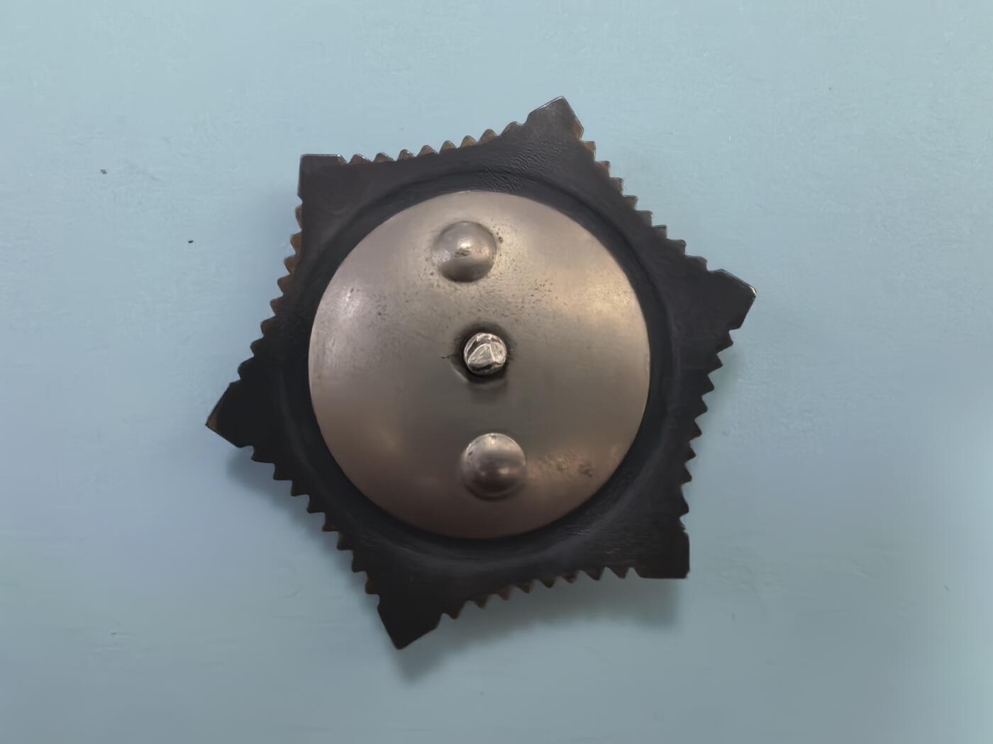 盛世勋华——号角文化勋章邮票专场拍卖第311期 蒙古北极星勋章 转轮版 银制 编号8497