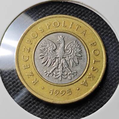 KK钱币收藏小铺  第408期 2月预留时间 周末发货 -  波兰2兹罗提双色币