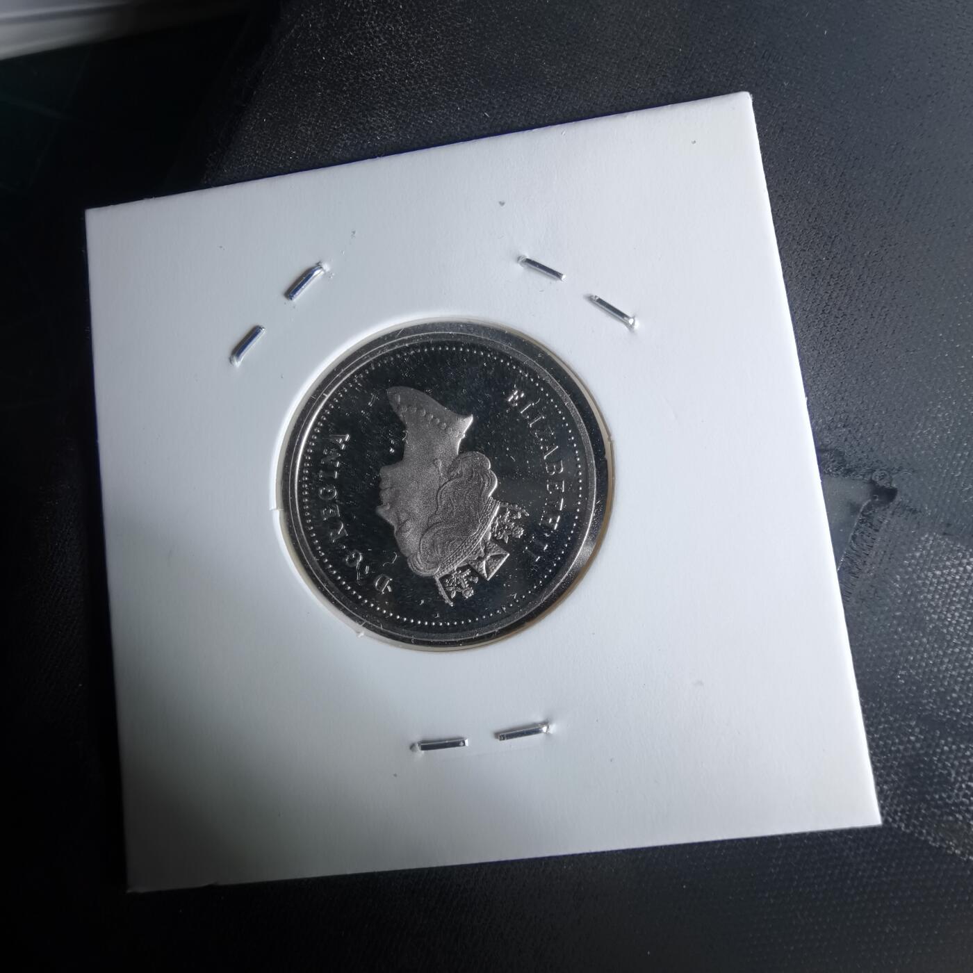 沼泽如烟--第1034场 加拿大1995年5分精制币