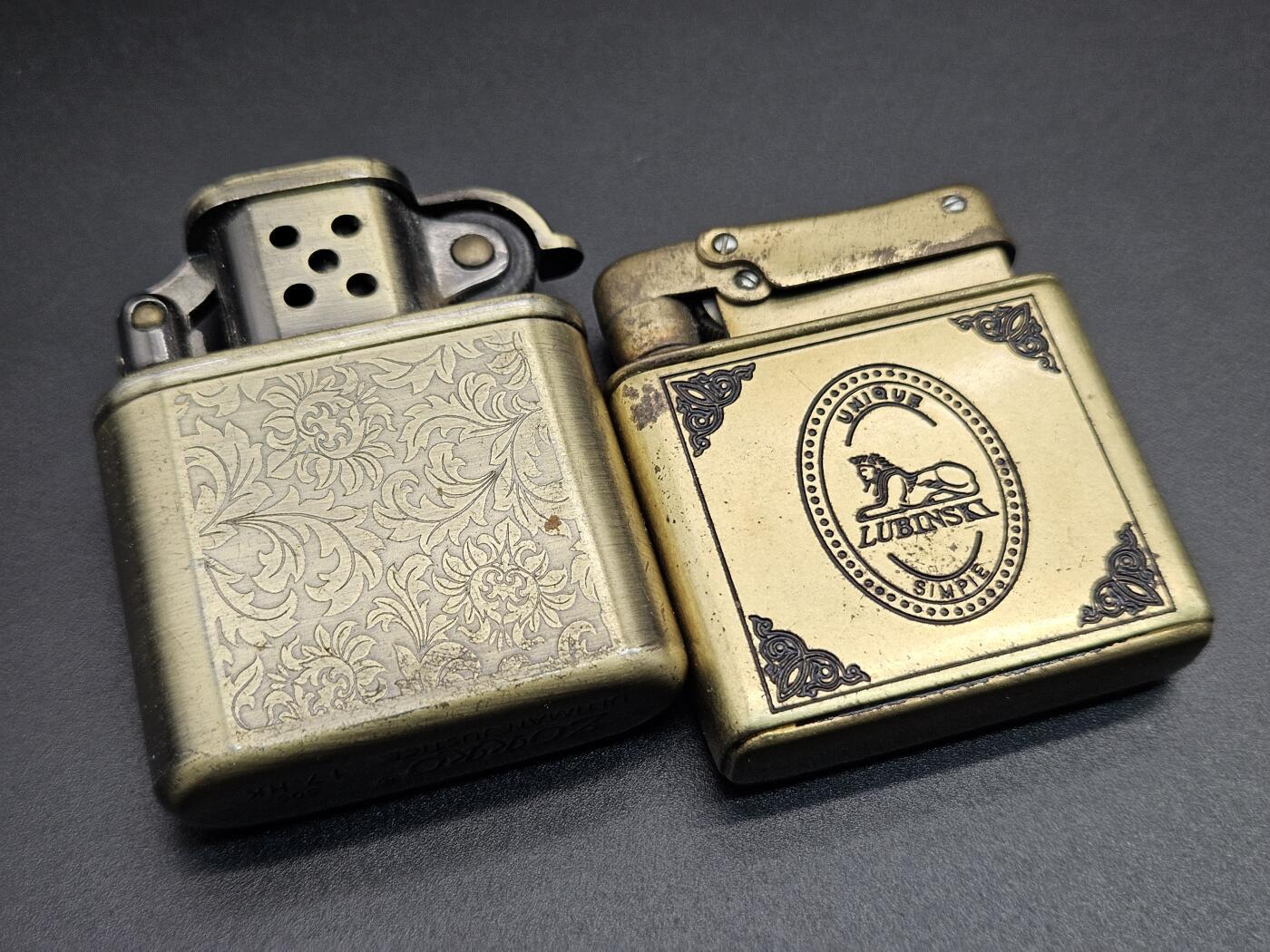 0元起拍勋章 第342期 咸鱼国勋章拍卖专场 3月29日（周日）下午6：00开始 老式煤油打火机两个 加油可正常使用，其他具体不明自行判断