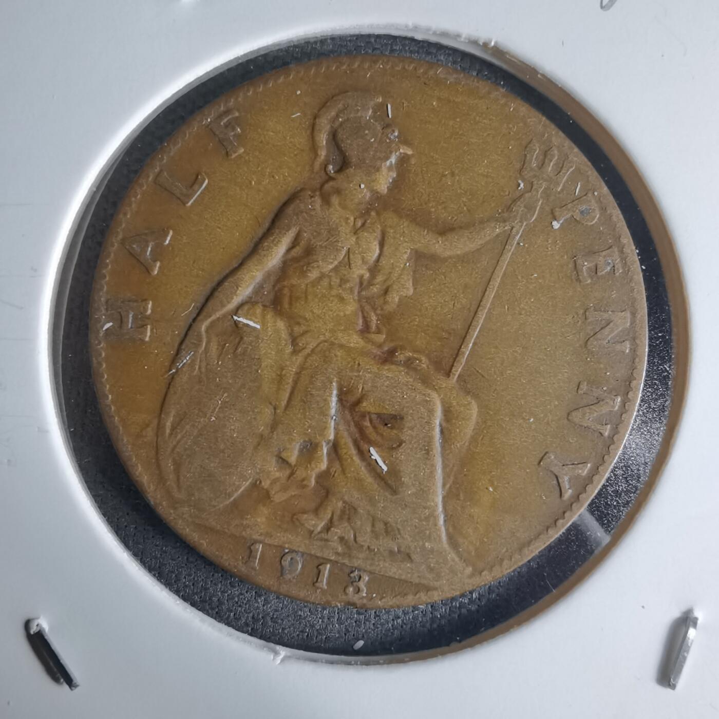 沼泽如烟--第1032场 英国1913年半便士