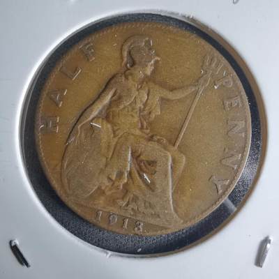 沼泽如烟--第1032场 - 英国1913年半便士