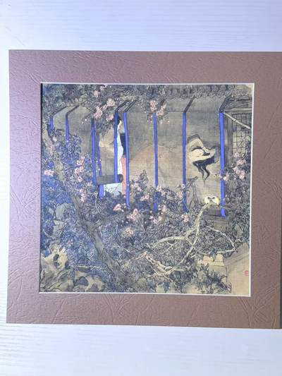 NO.28 好又多金牌大场，每周一站式配齐，方便凑单！（周6晚9点截拍，卖家送拍0抽成！） - 复刻版画 戴敦邦 宋词 《如梦令 昨夜雨疏凤骤》