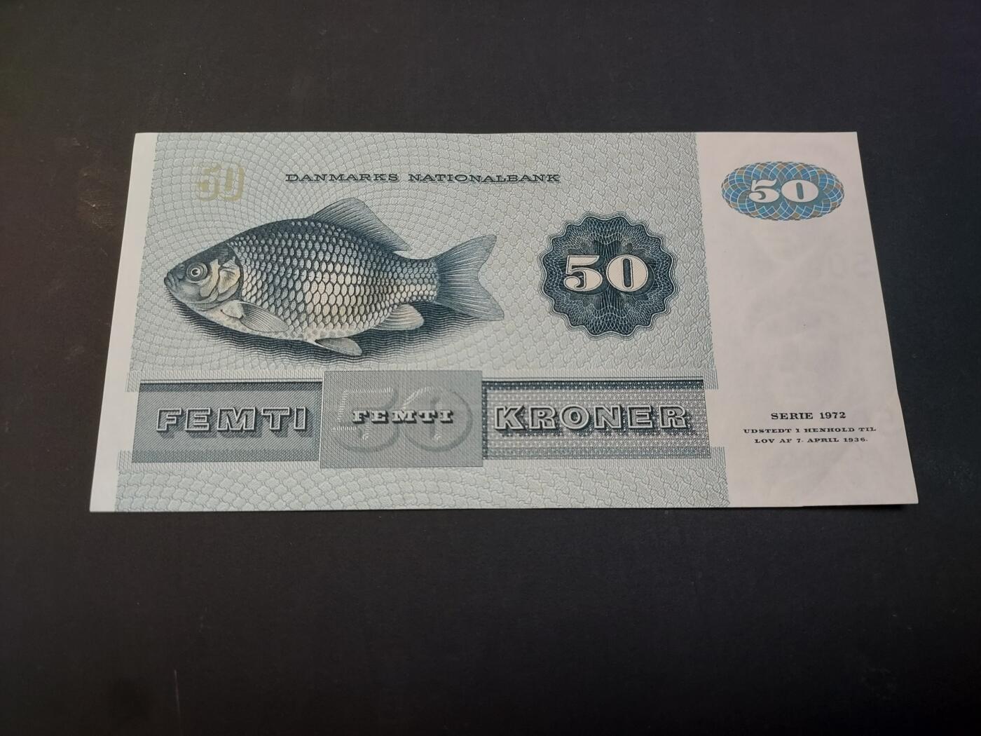 博彦收藏    4月1日 8点 钱币专场 丹麦 50克朗 85品