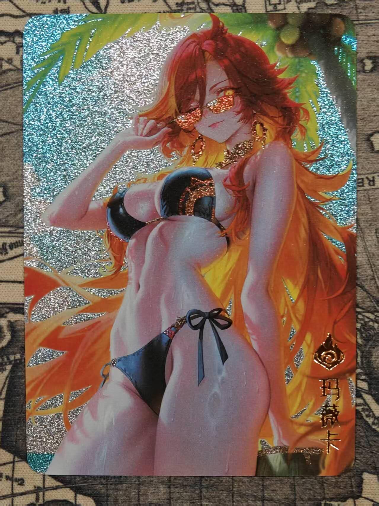 龙虎卡牌-八零场，奇点炸场！！（满200元包邮，无佣金，每周六结拍，欢迎送拍） 细沙闪 白花恋诗 玛薇卡