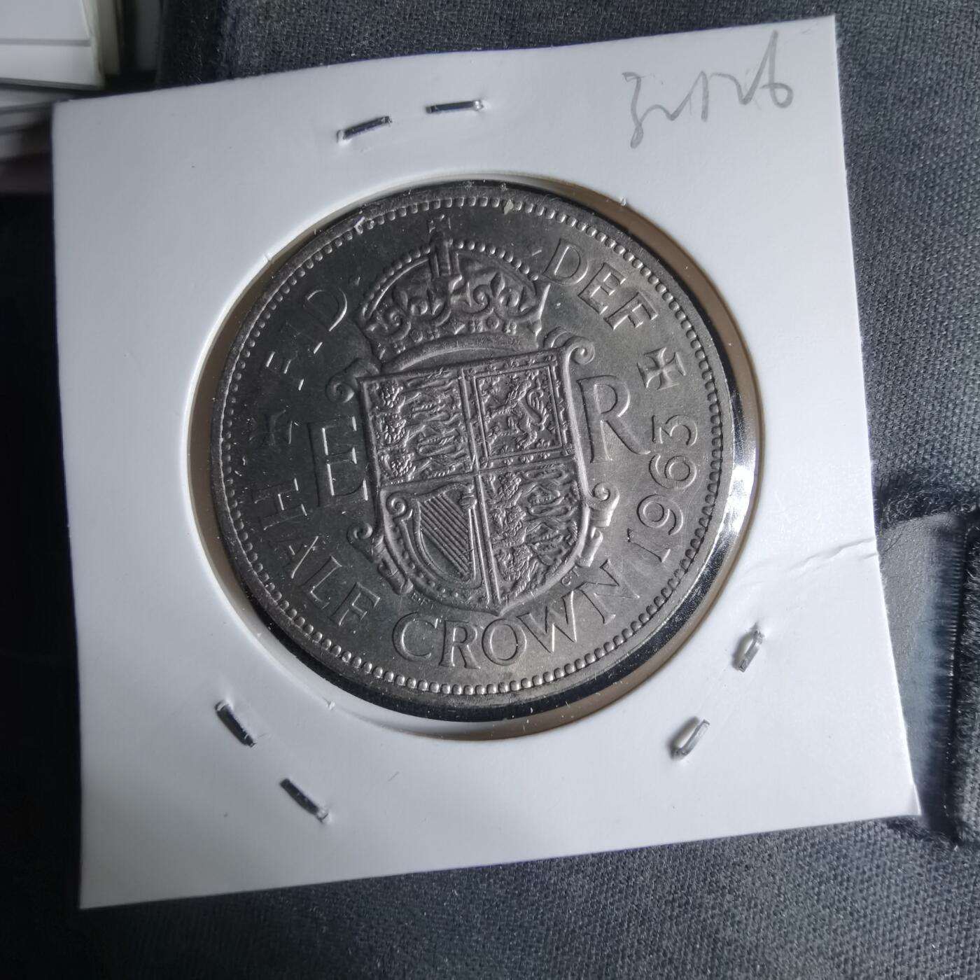 沼泽如烟--第1032场 英国1963年半克朗