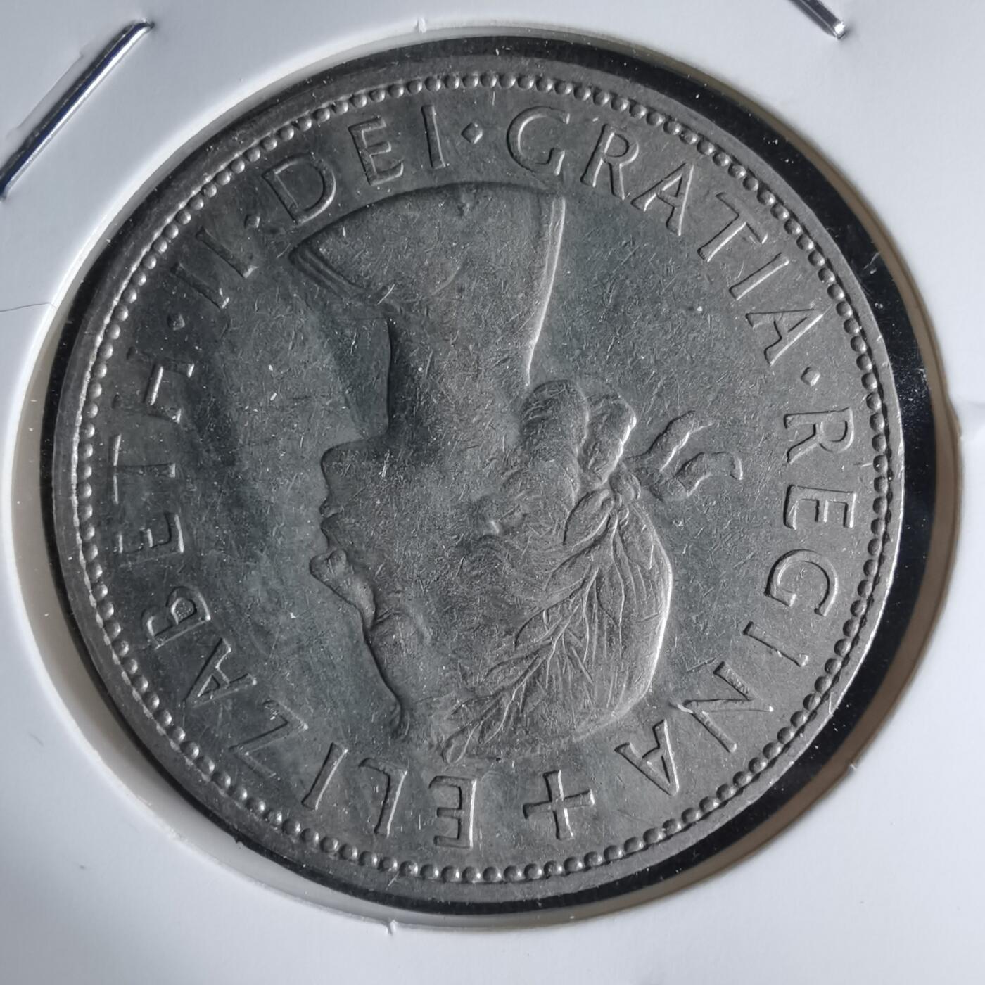 沼泽如烟--第1032场 英国1965年半克朗