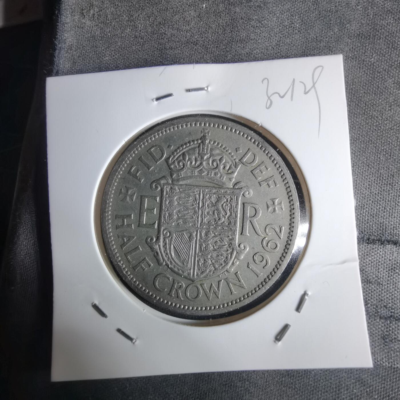 沼泽如烟--第1032场 英国1962年半克朗