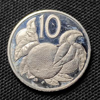 KK钱币收藏小铺  第408期 2月预留时间 周末发货 -   1976库克10分 精制币