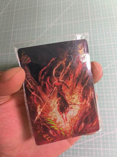 C先生 第25期 零抽层免费代拍  持续收拍品中  需要送拍的老板可以加微私聊 - 【碎金炫彩】卡游《哪吒之魔童闹海》NZ-SC-03 哪吒