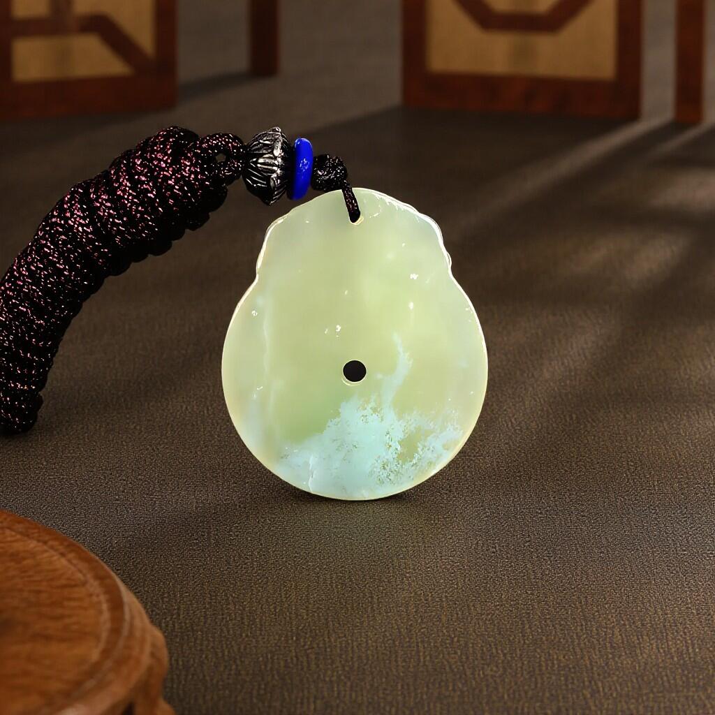 碧月说宝 君子怀瑾·当代和田玉清风专场(五) 和田黄玉仿古出阔璧