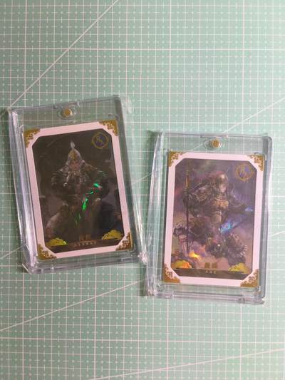 C先生 第25期 零抽层免费代拍  持续收拍品中  需要送拍的老板可以加微私聊 - 【彩闪白框】卡动×午夜猴子《封神榜》殷郊&殷洪(带卡砖)