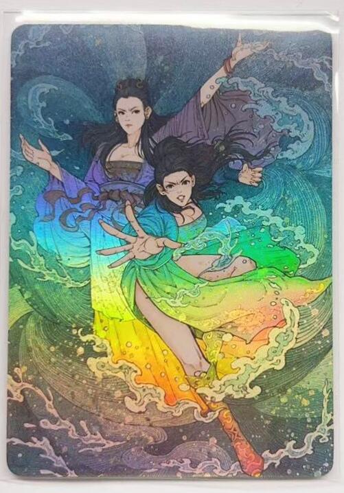 牌易阁 第一期（持续收拍，送拍联系我哦） 【正反异色】小花瓣 白蛇传-水漫金山 一张活动卡 