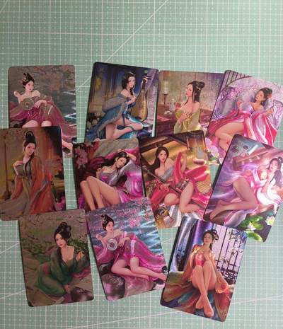 C先生 第25期 零抽层免费代拍  持续收拍品中  需要送拍的老板可以加微私聊 - 【粗闪】燎原文化《十大名妓》全套 共10张