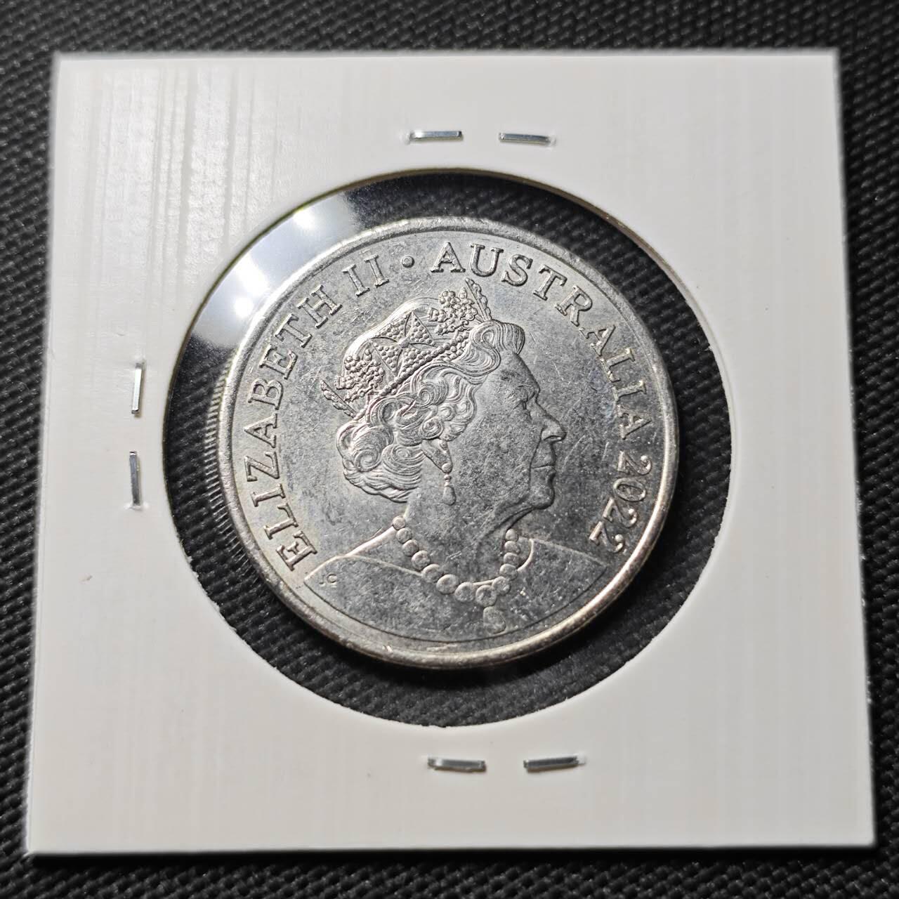 KK钱币收藏小铺  第407期 2月预留时间 周末发货  2022澳大利亚20分